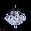 Modern chrome crystal chandeliers with K9 crystal for home 12722